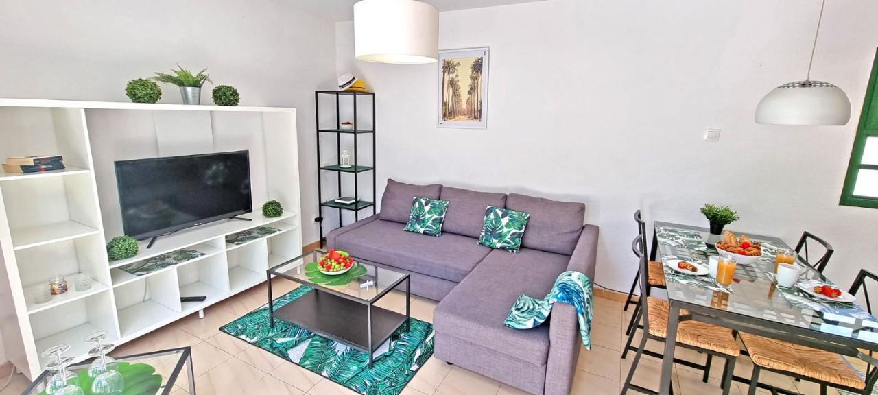 Ferienwohnung Palm Garden - Costa Calma - Pool - Glasfaserinternet Bagian luar foto