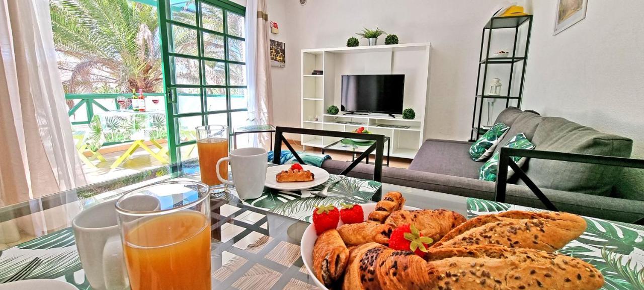 Ferienwohnung Palm Garden - Costa Calma - Pool - Glasfaserinternet Bagian luar foto