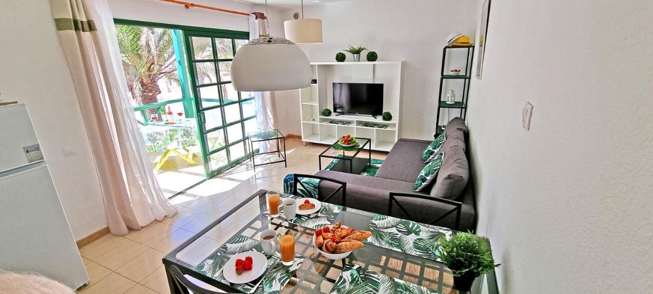 Ferienwohnung Palm Garden - Costa Calma - Pool - Glasfaserinternet Bagian luar foto