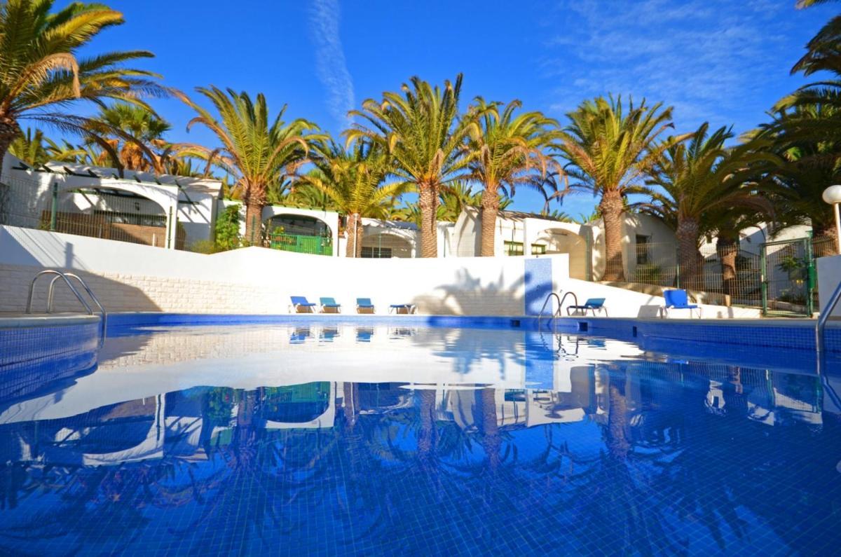 Ferienwohnung Palm Garden - Costa Calma - Pool - Glasfaserinternet Bagian luar foto