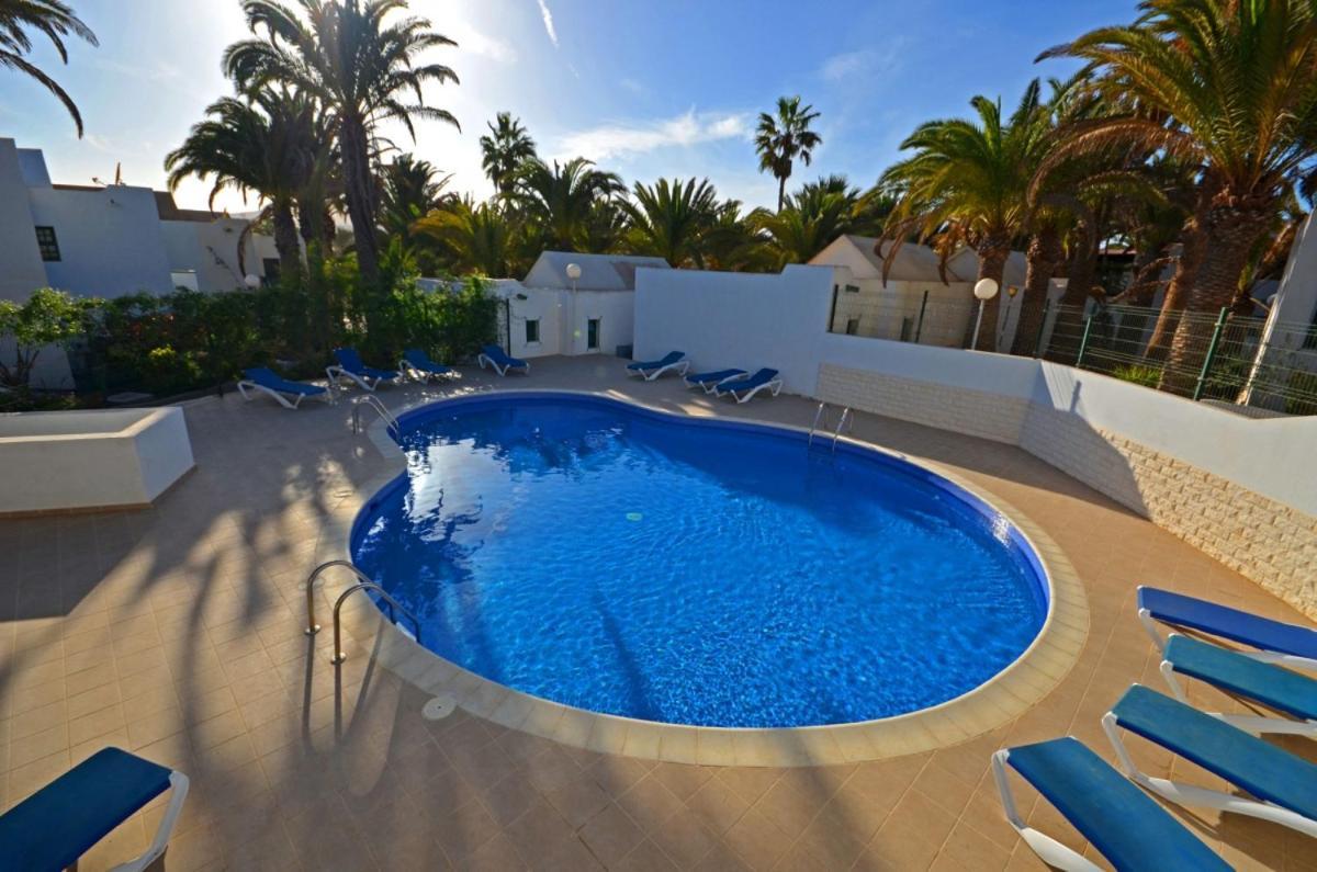 Ferienwohnung Palm Garden - Costa Calma - Pool - Glasfaserinternet Bagian luar foto
